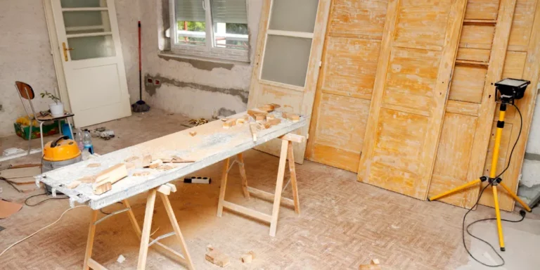 How can I create a simple DIY backsplash using peel-and-stick tiles