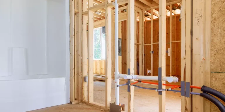 What are the signs of water damage behind drywall