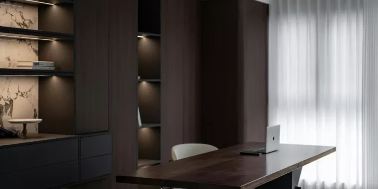 How do I plan a glass partition wall in open floor plan